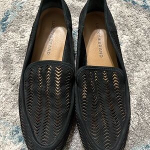 Lucky Brand Women's Black Loafers
